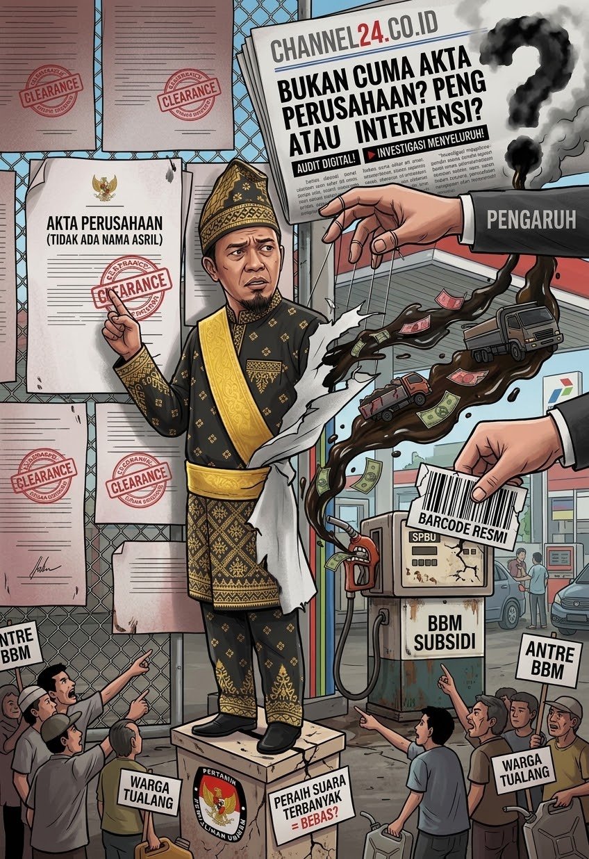 Bukan Cuma Soal Akta Perusahaan: Mengapa Publik Layak Meragukan Pembelaan H. Asril Doyok?